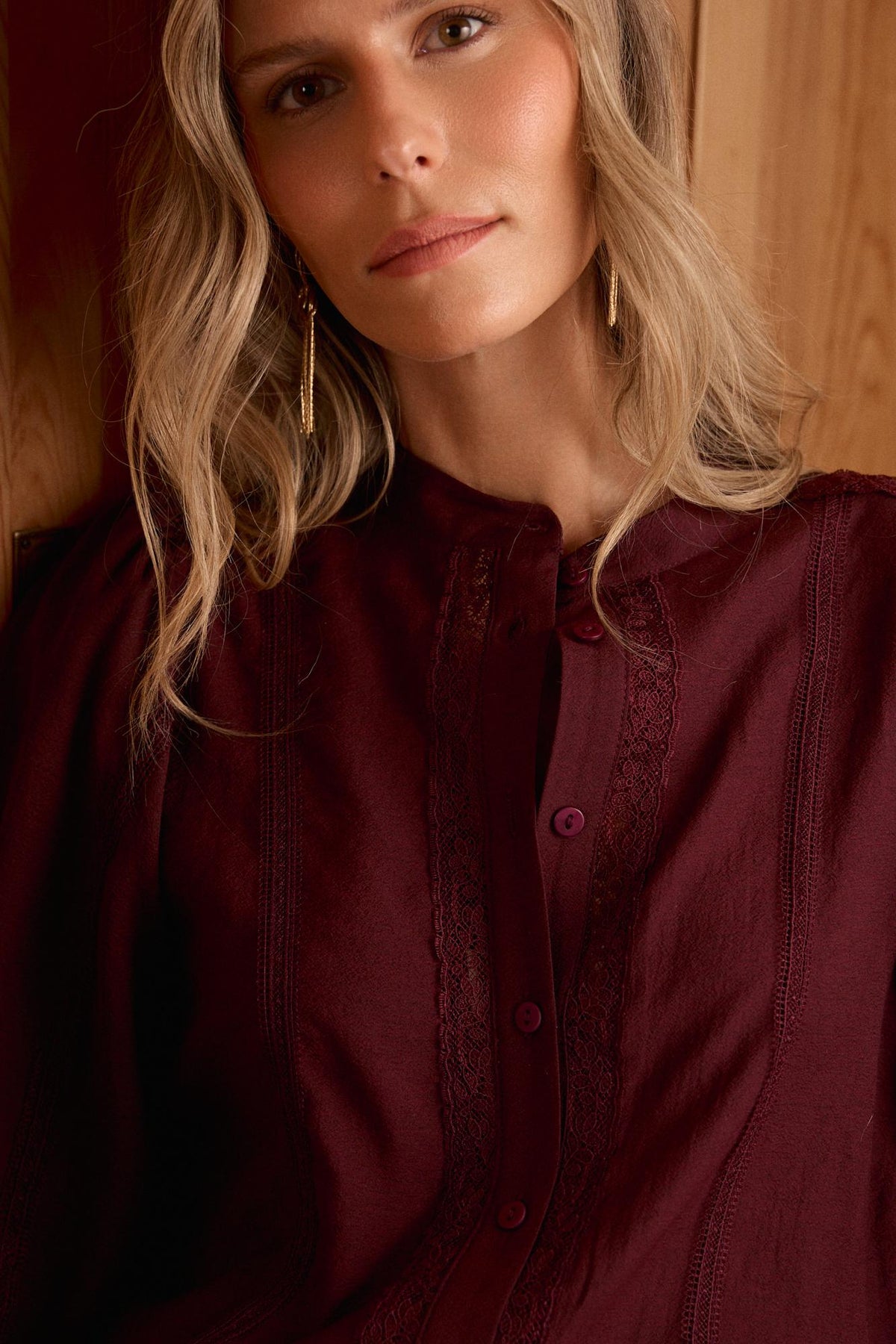 Maritza Ruffled Blouse