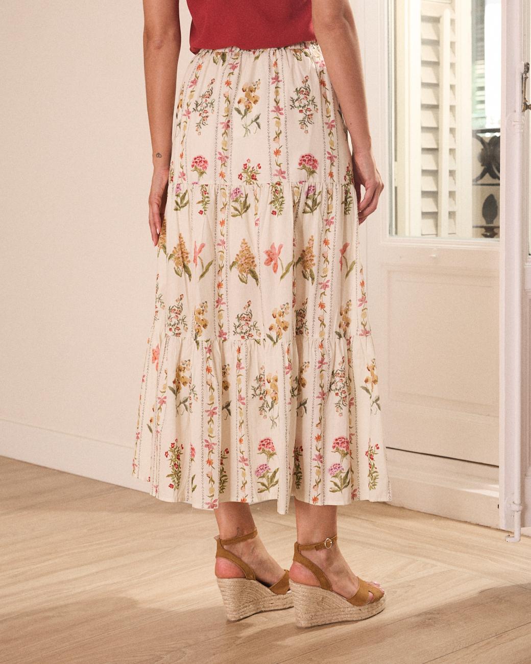 Nicole Printed Skirt