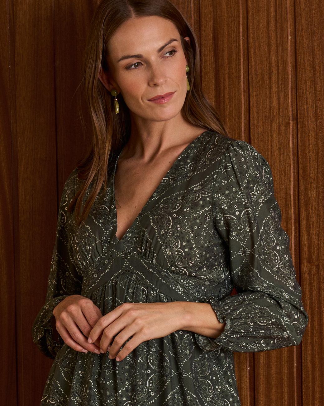 Vestido Paisley Aida
