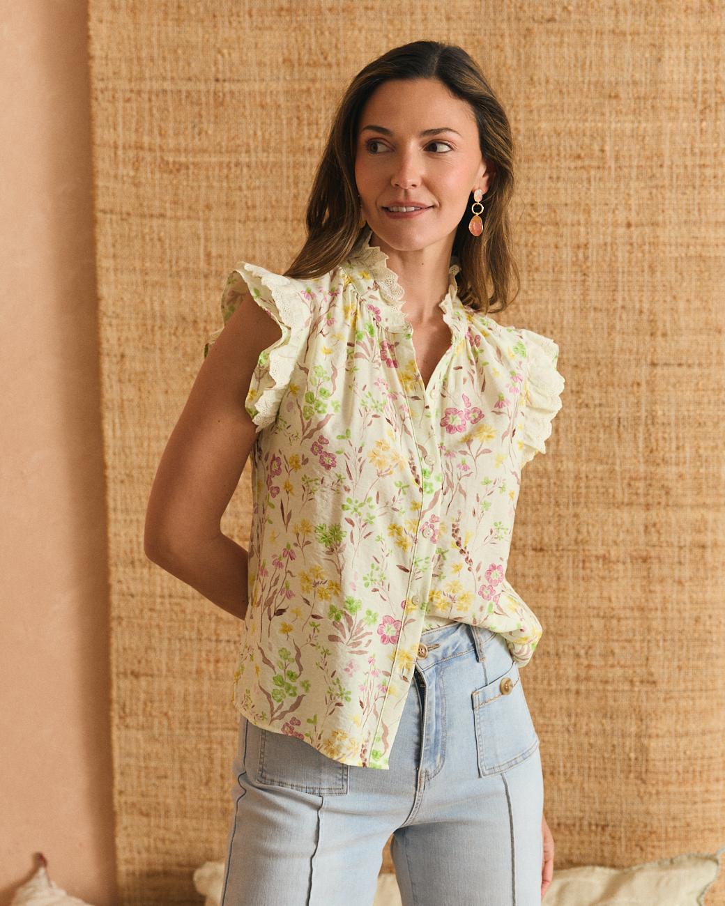 Blusa Flores Samara