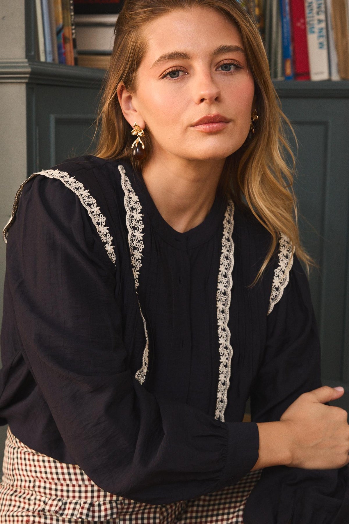 Danila Navy Shirt