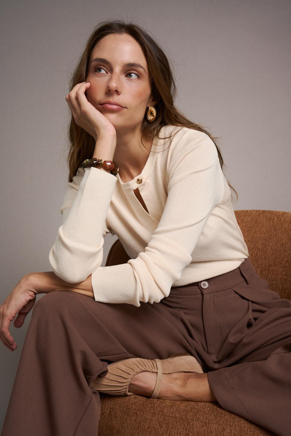 Pull fin Delphine