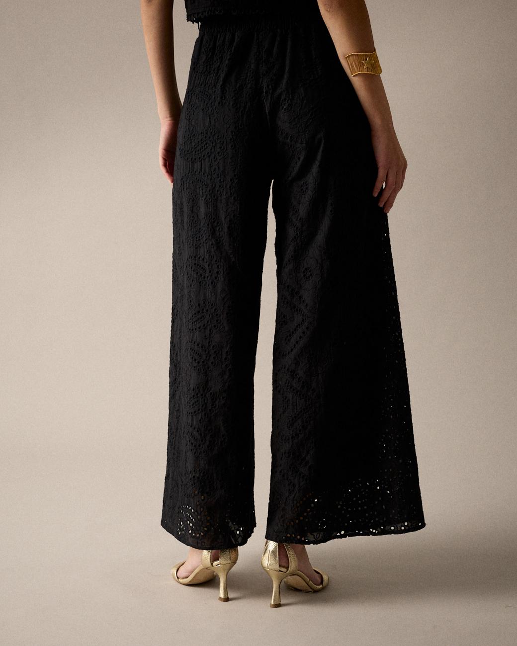 Pantalon ajouré Aida