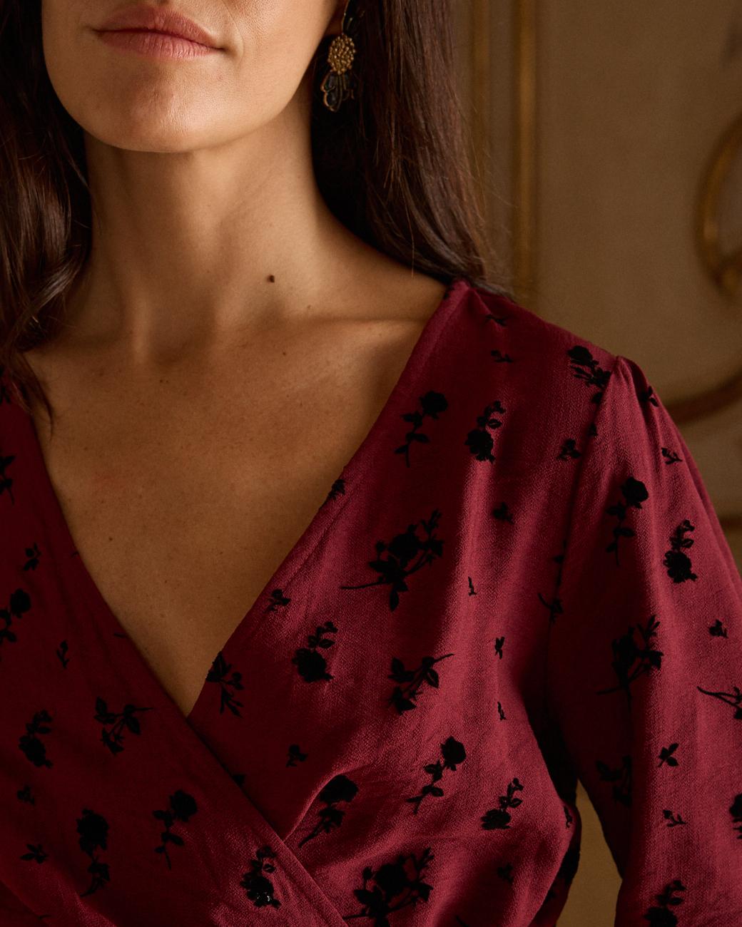 Robe portefeuille Yvonne