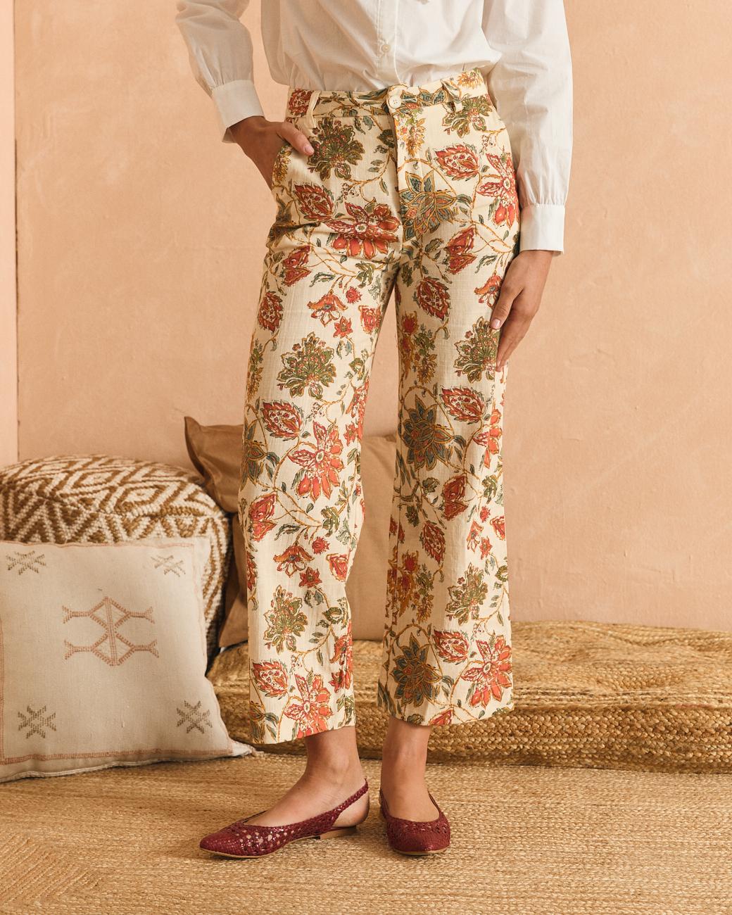 Pantalon imprimé Roser