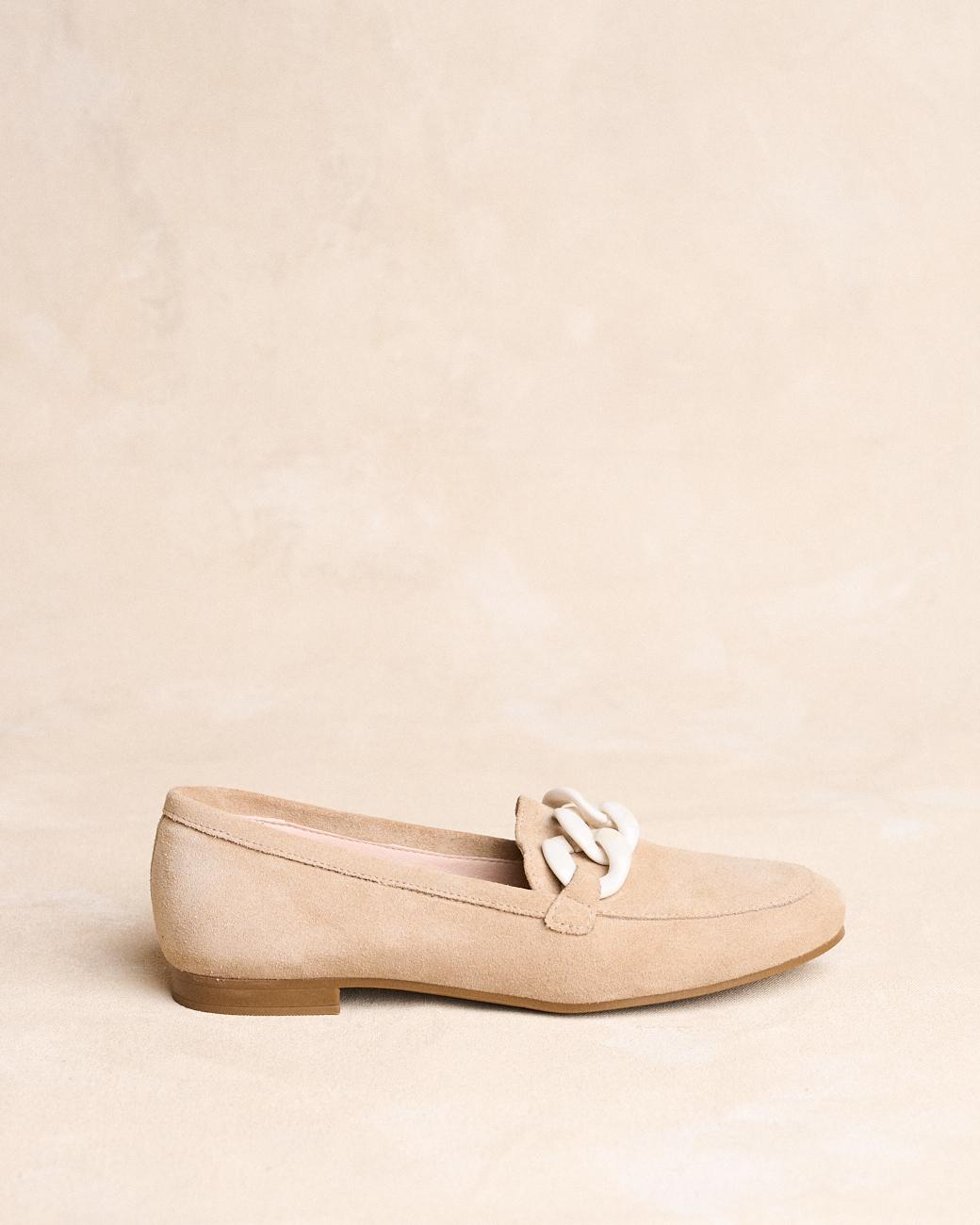 Mocassin beige Pilar