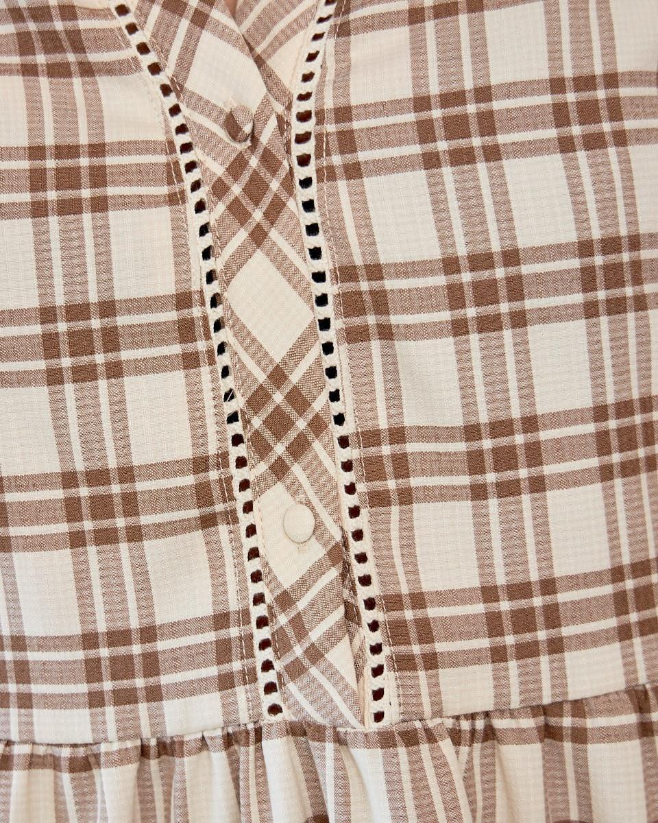 Vestido Cuadros Camelia