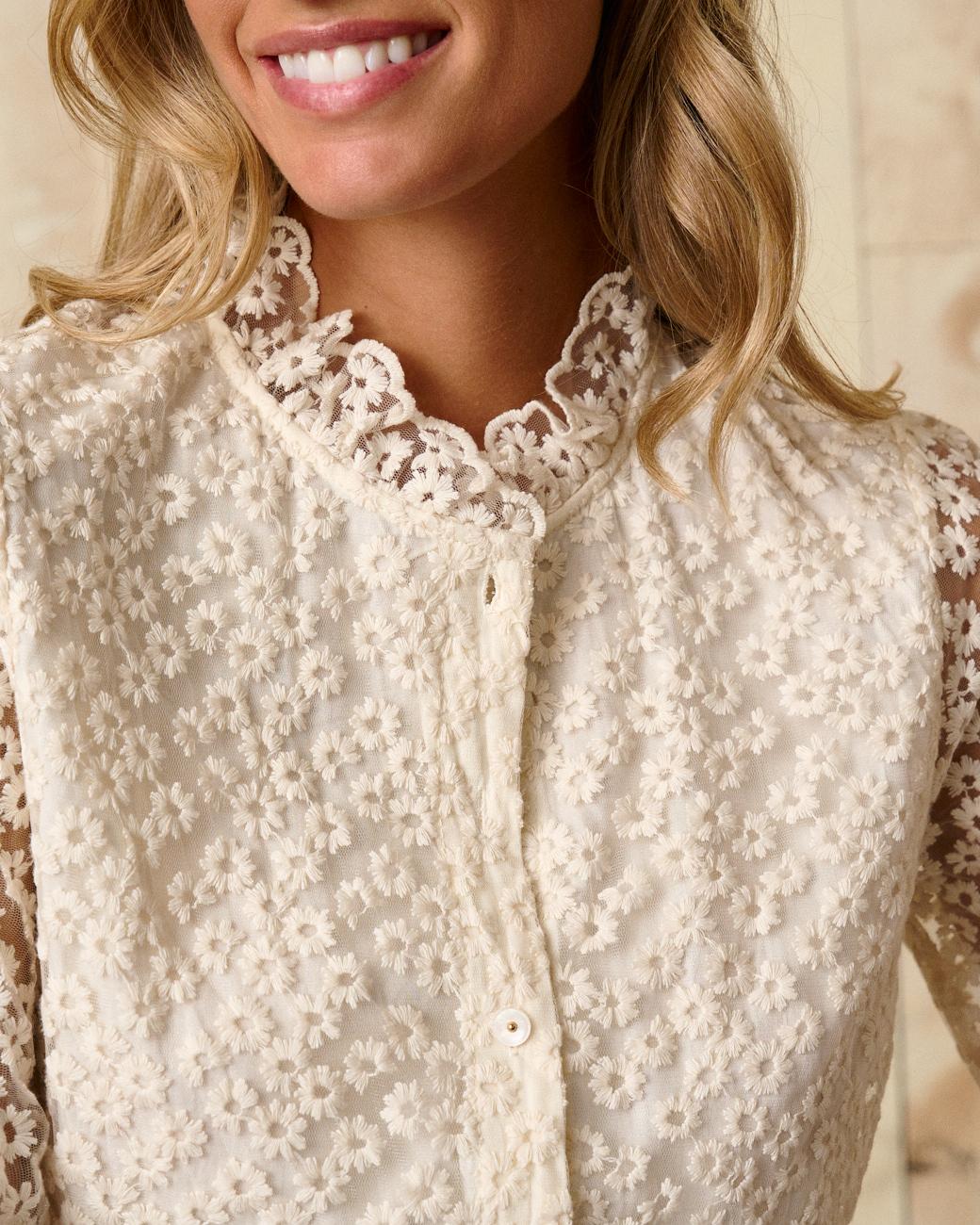 Chemise Brodée Lille