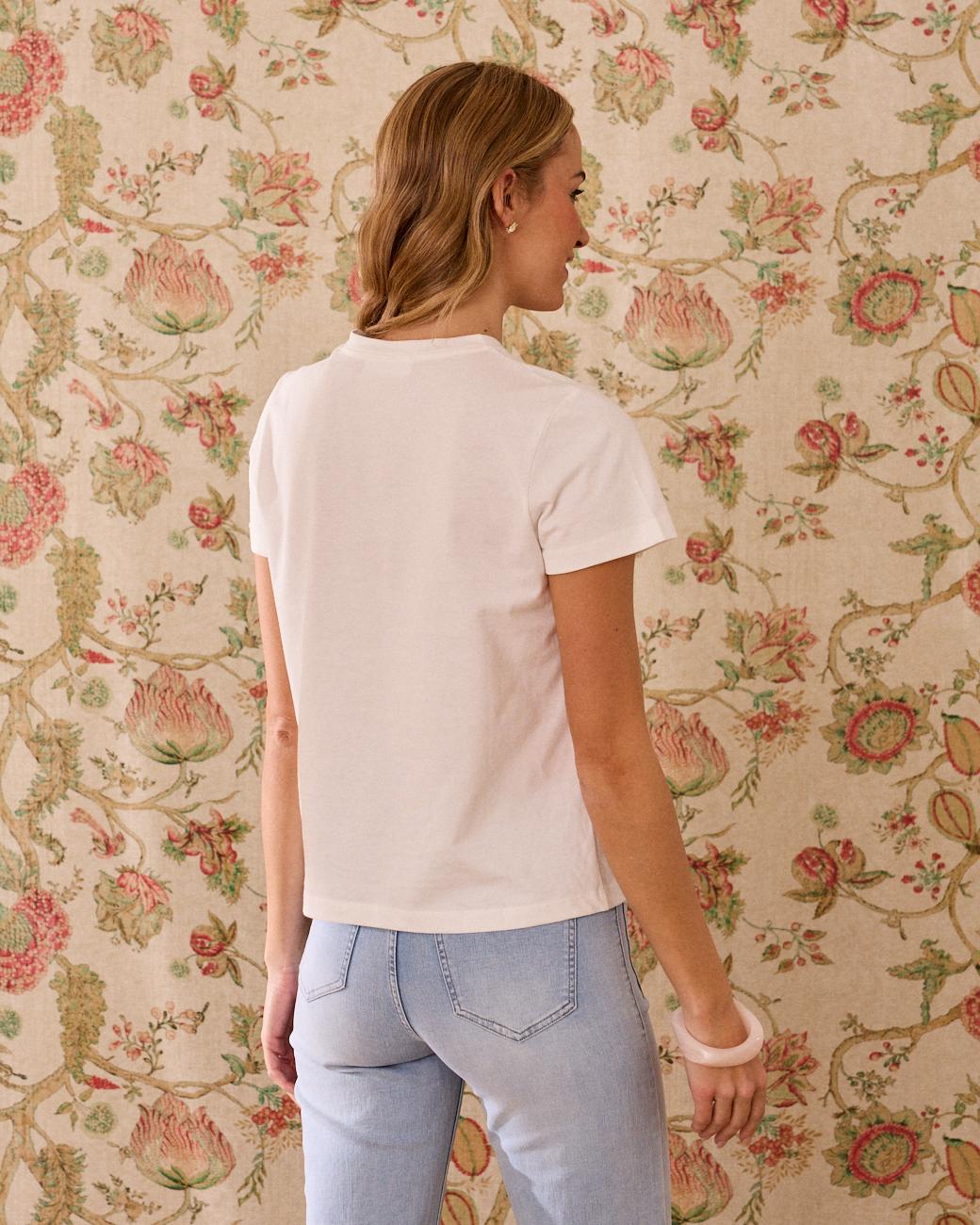 Palmira Button T-shirt