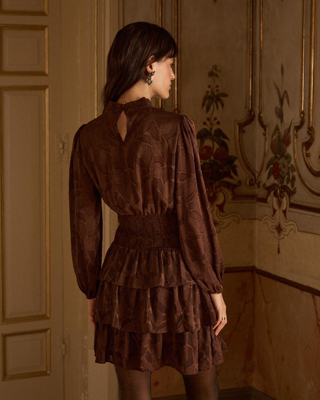 Robe col montant Marian