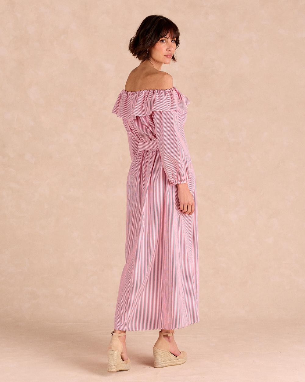 Vestido Midi Rayas Nimia