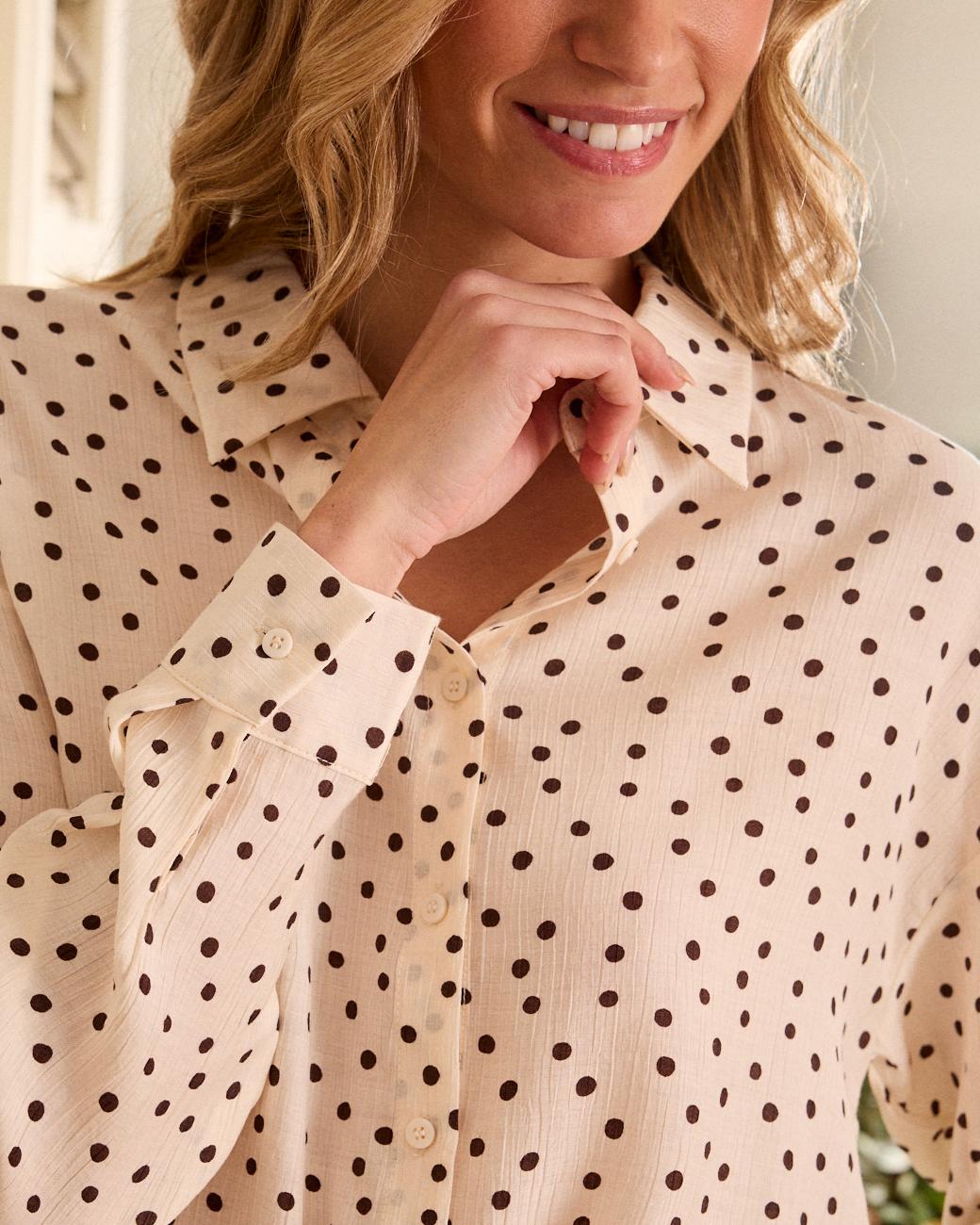 Mireya Polka Dot Shirt