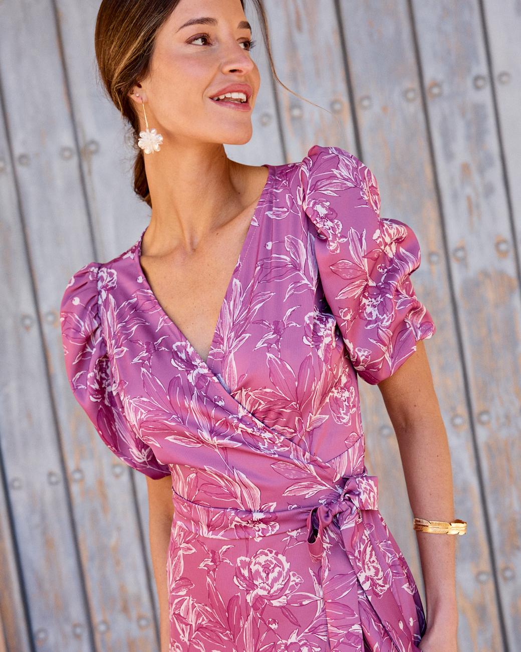 ROBE DÉCOLLETÉE VIOLETTA