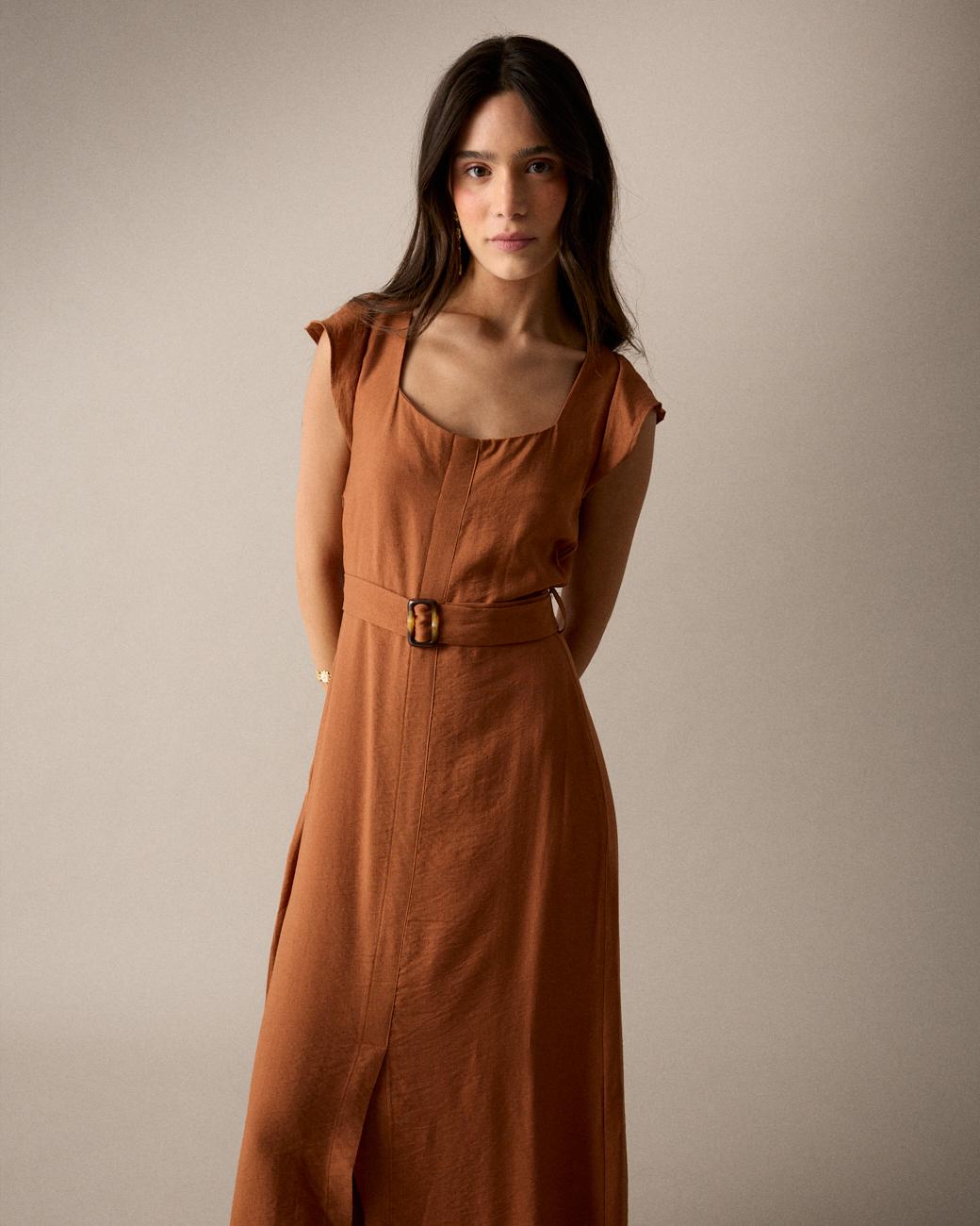 Robe Marron Lola