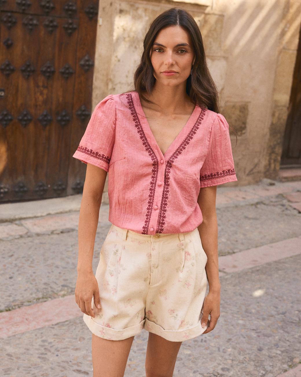 Chemise brodée Ramira