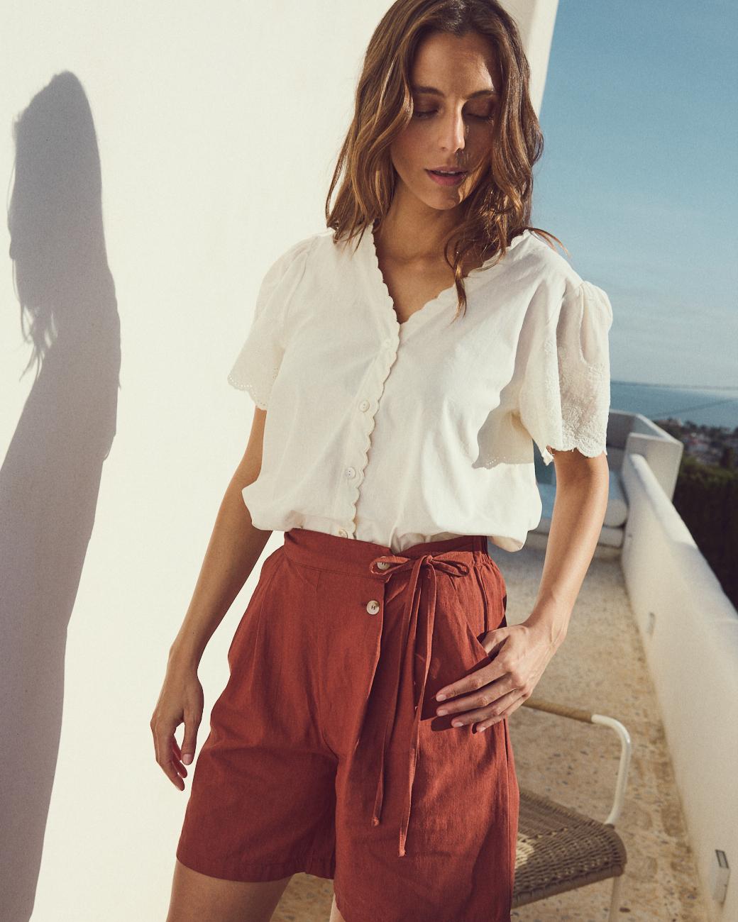 Camisa Bordado Almudena