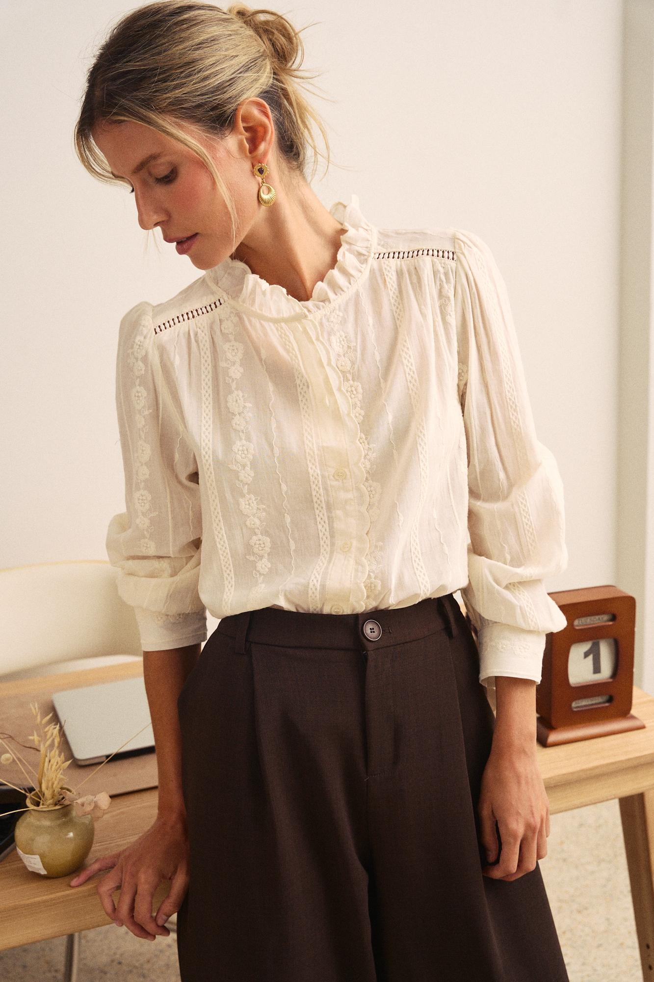 Camisa Bordado Solmira