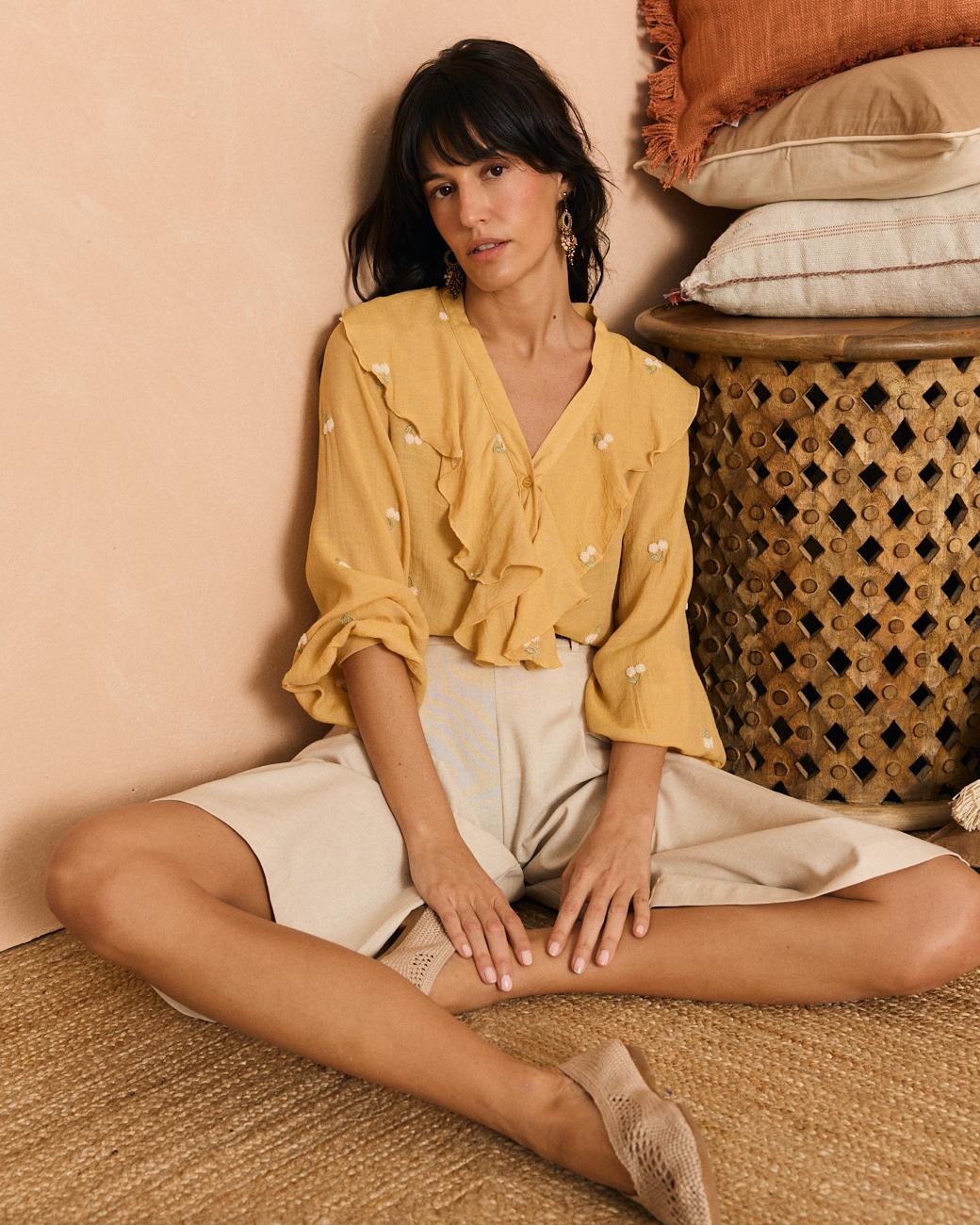 Mayca Ruffle Shirt