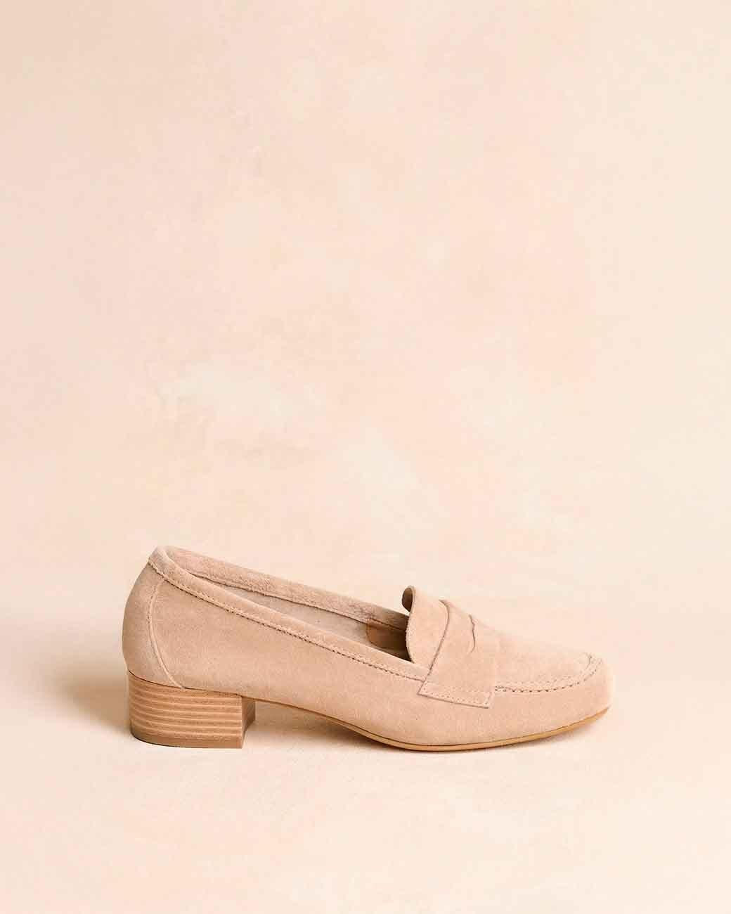 Flora Suede Loafers