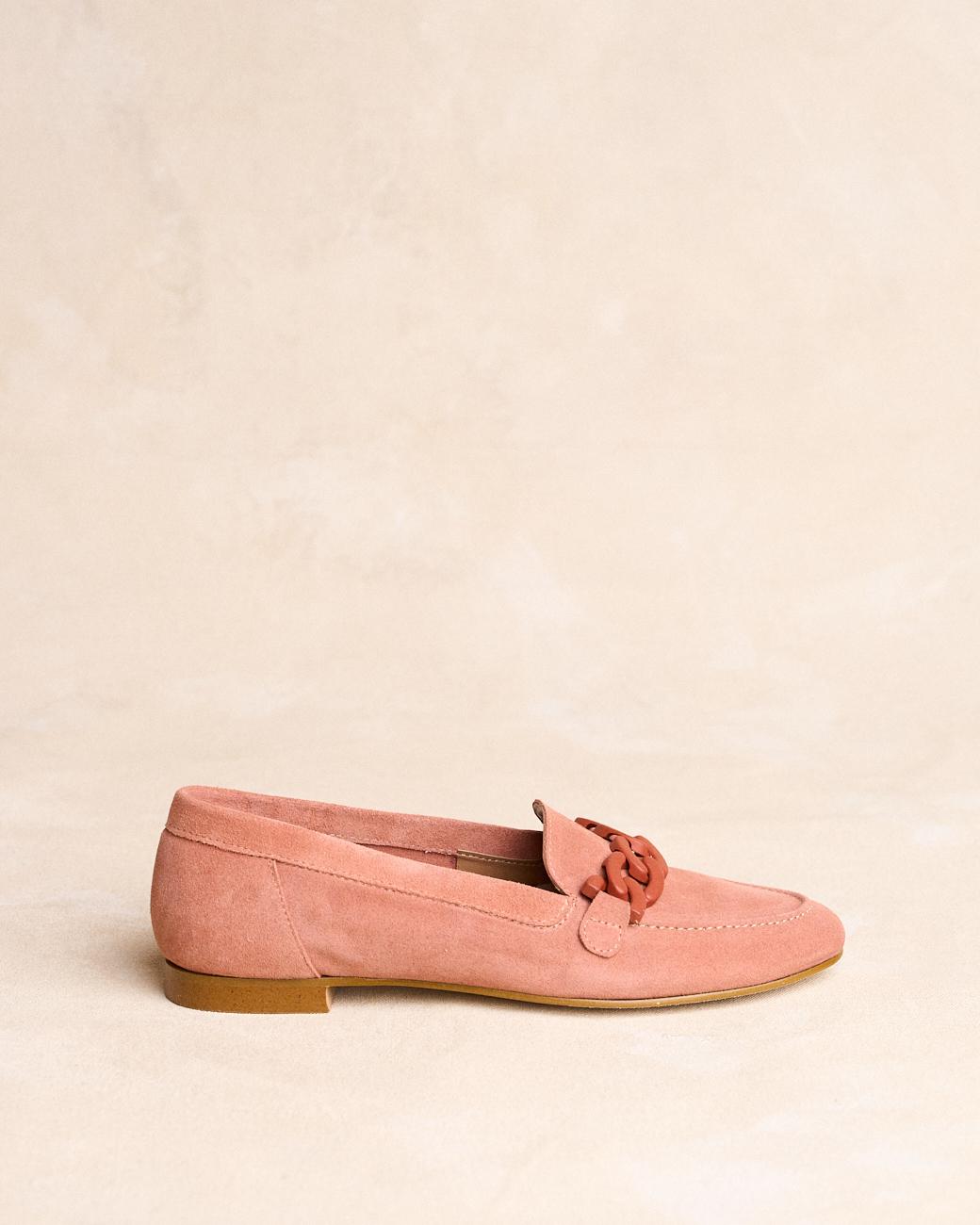 Mocassin en Cuir Velours Dalia