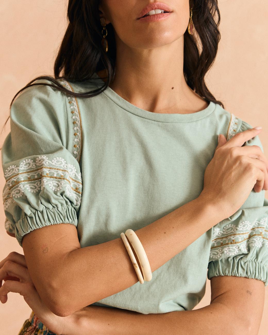 Camiseta Bordado Carlota