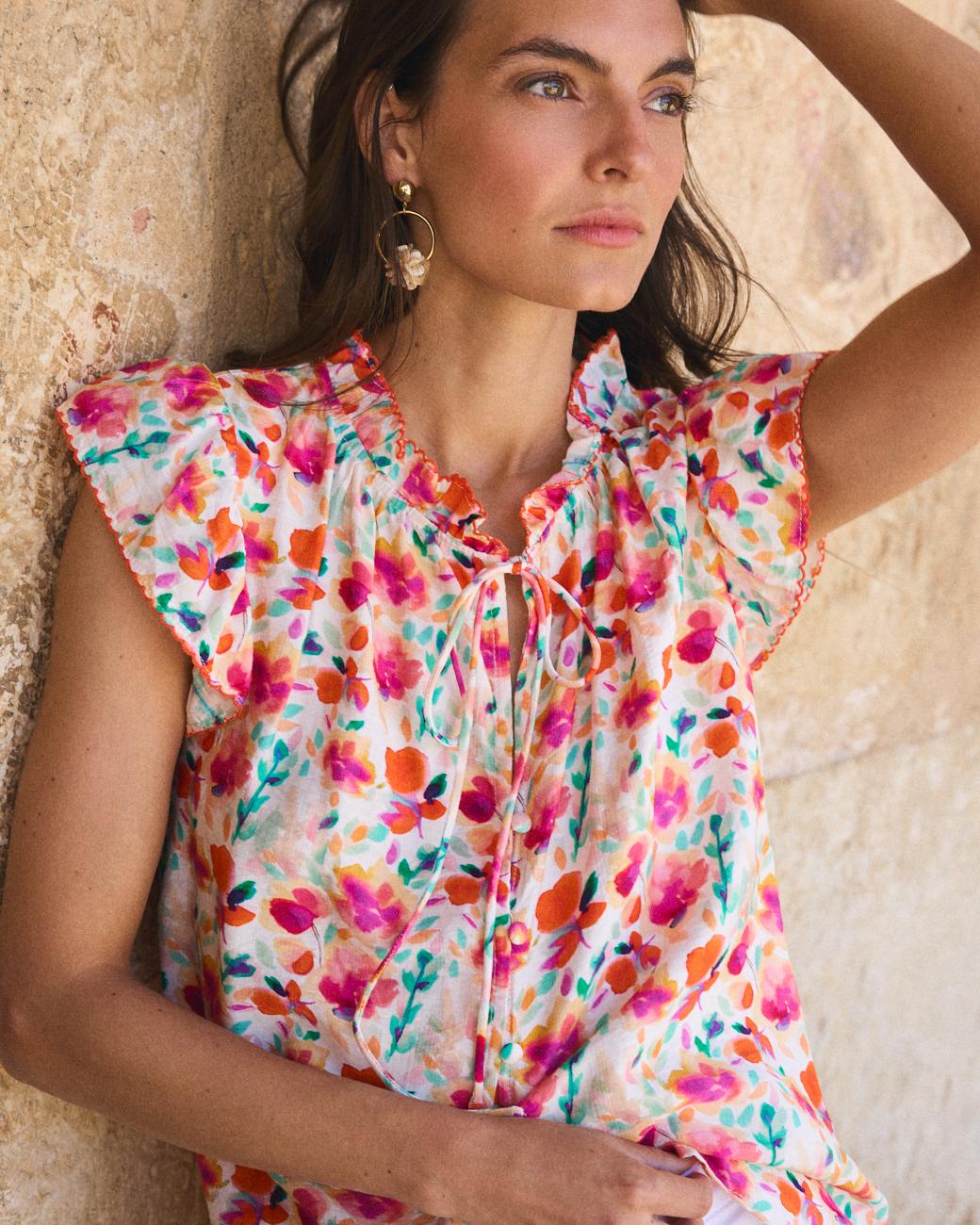 Camisa Flores Agustina
