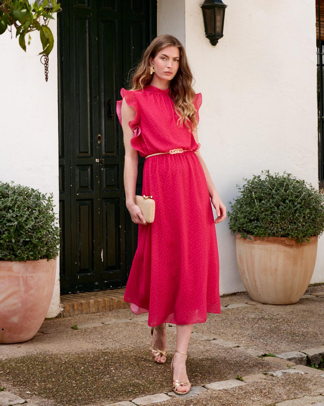 Vestido Volantes Zelia