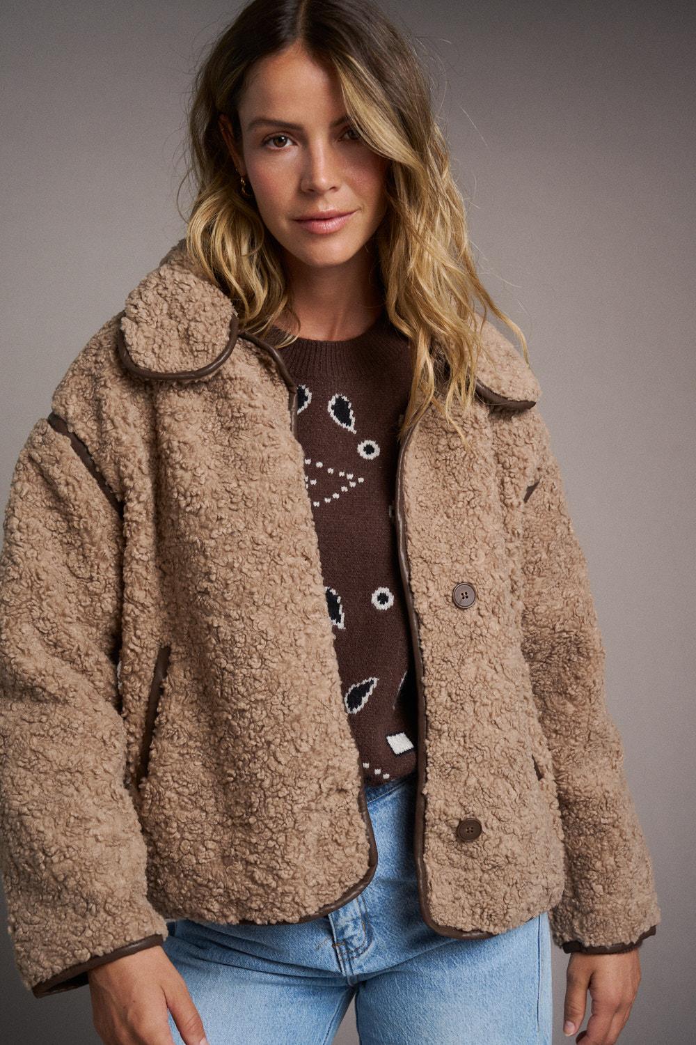 Océane shearling coat