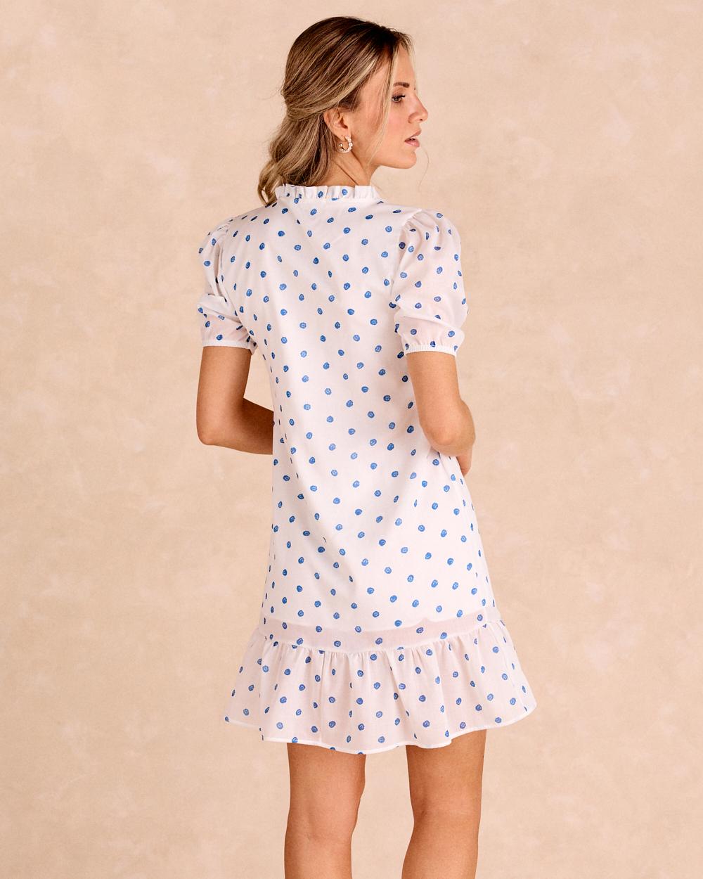 Vestido Corto Lunares Alzaria