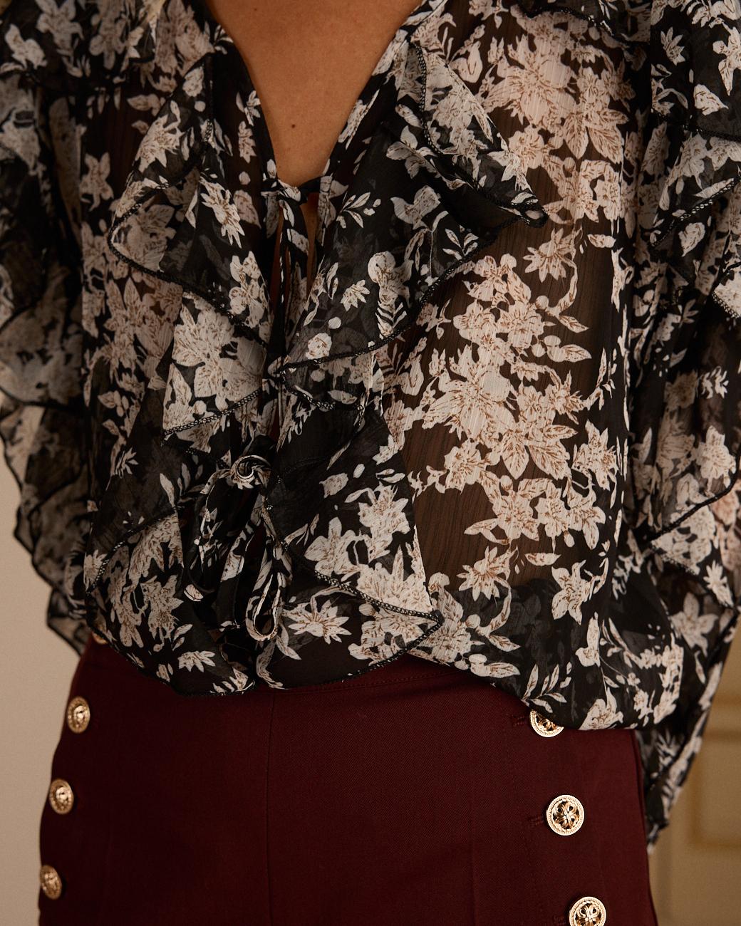 Roberta Printed Blouse