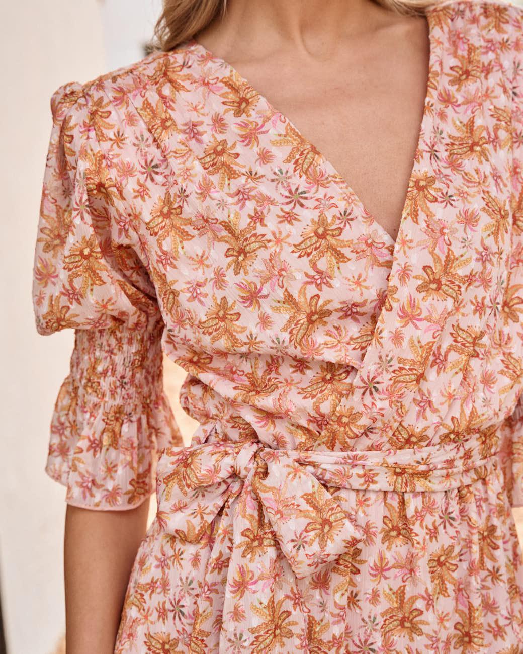 Robe fleurs Opera