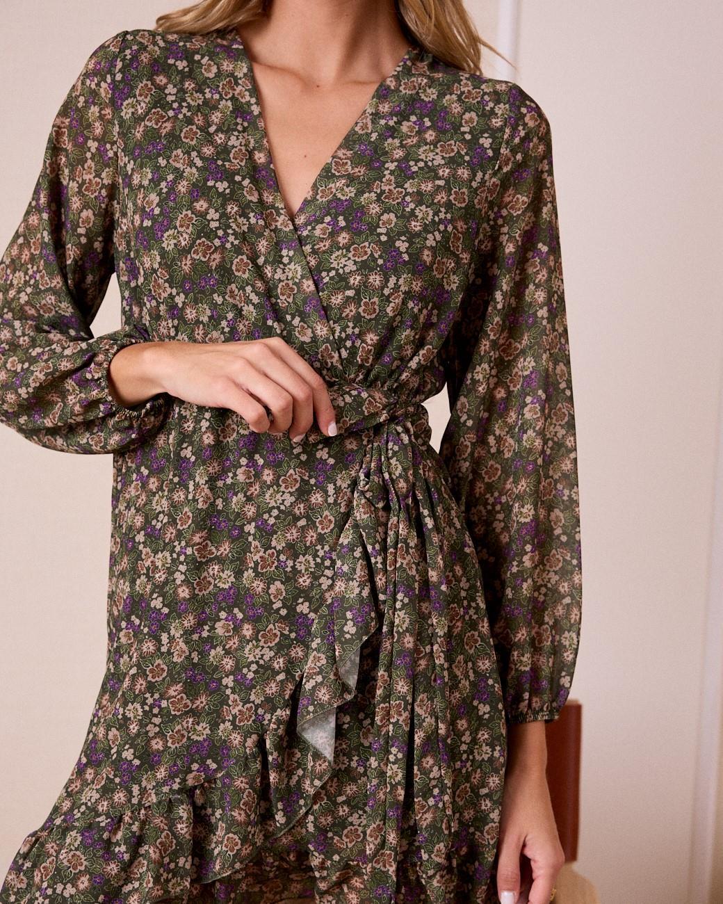 Vestido Flores Clavel