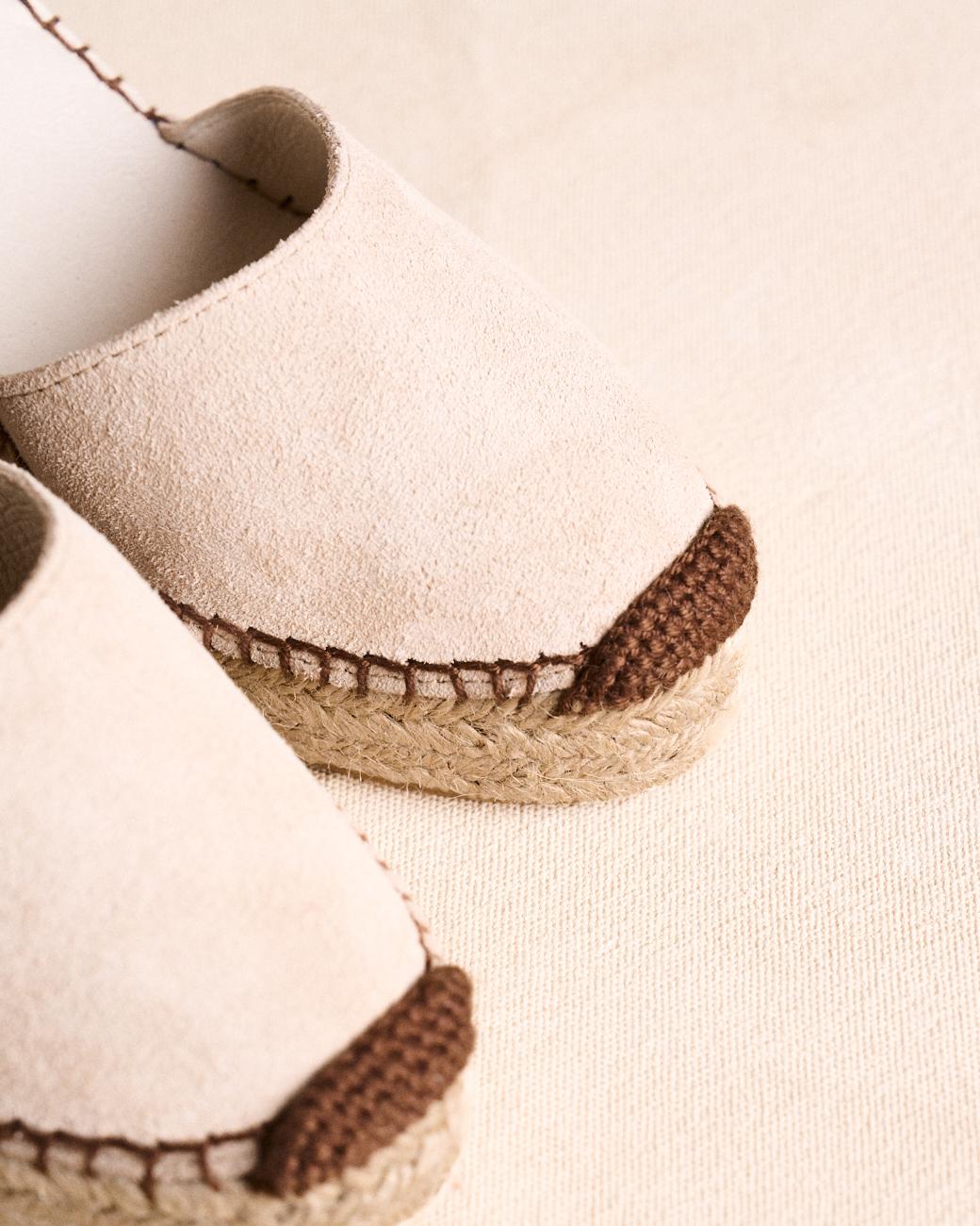 Espadrille bicolore Tami