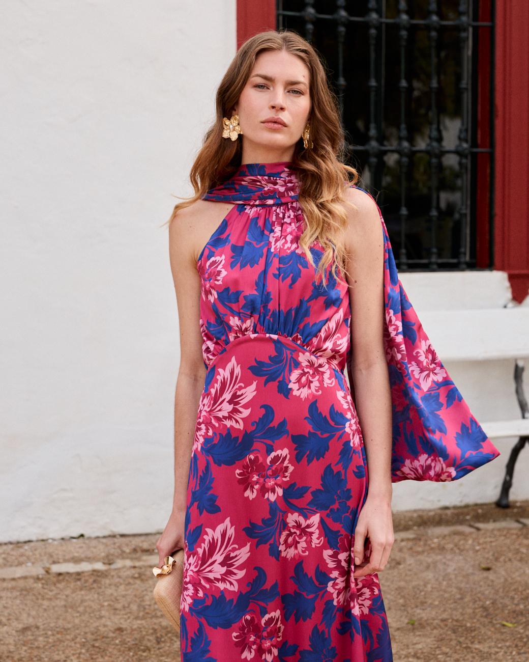 Vestido Halter Claren
