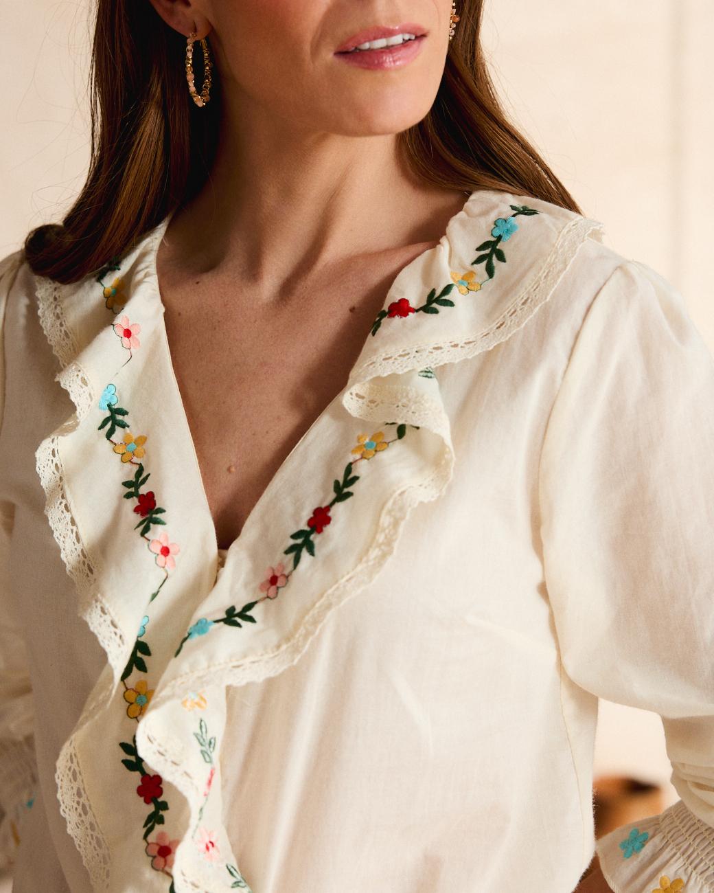 Liliana Ruffle Shirt