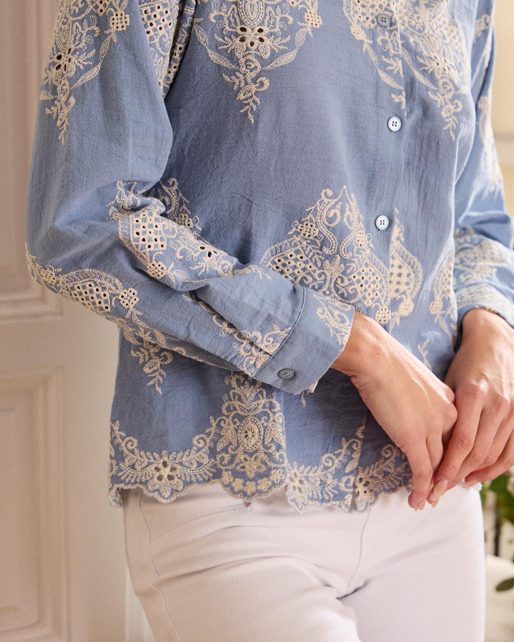 Chemise imprimée Alice