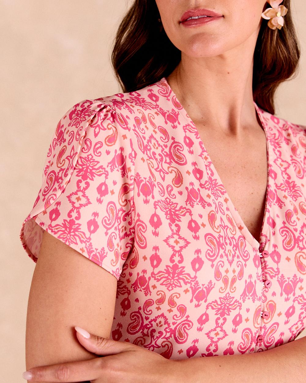 Robe à fleurs Damasco