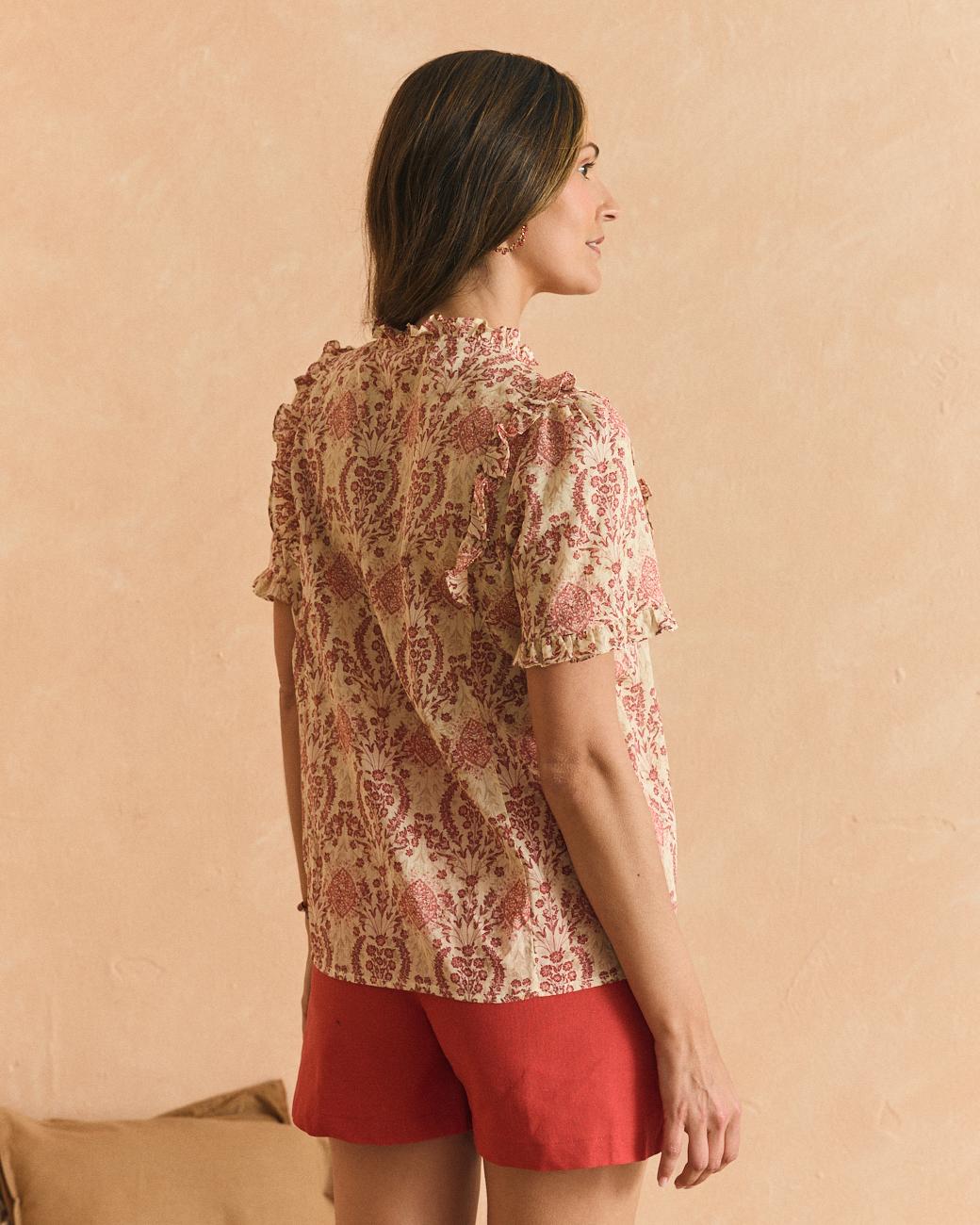 Adela Print Shirt