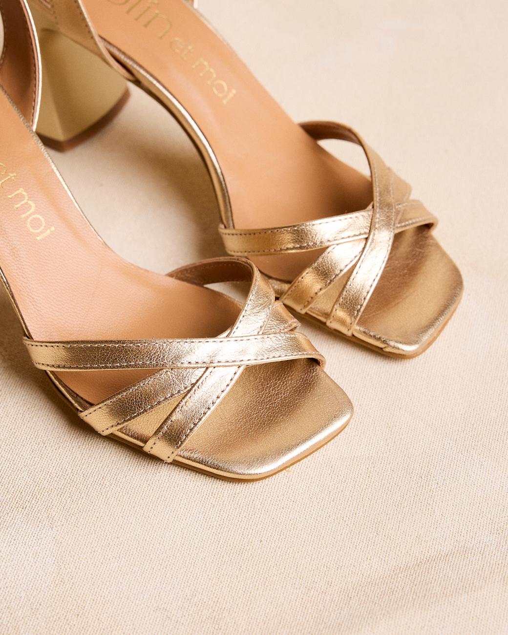 Aliss Heeled Sandal