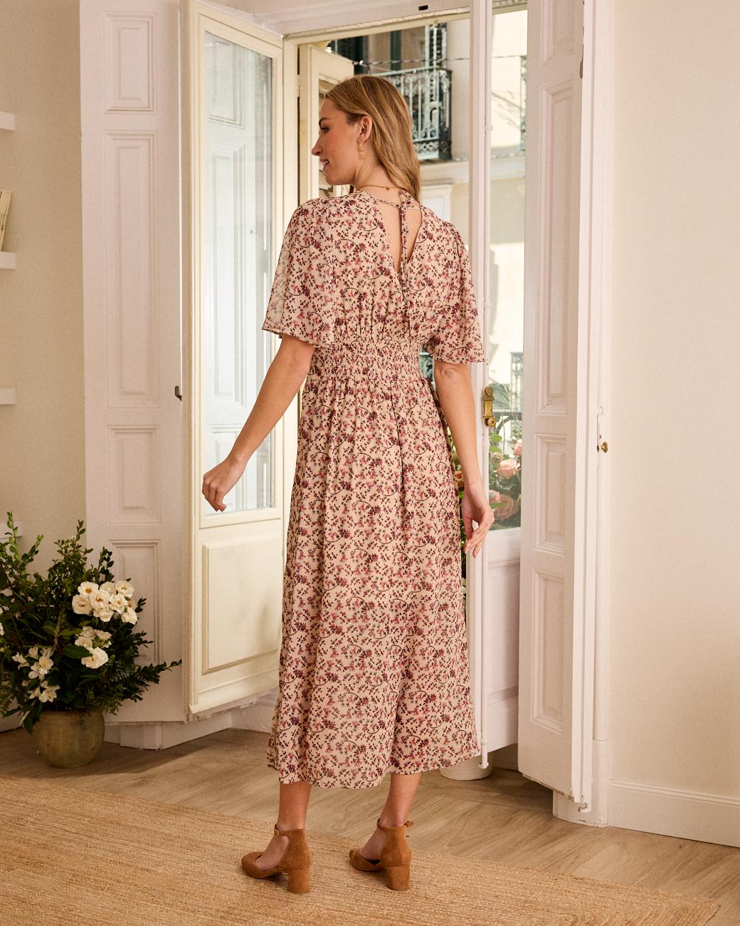 Robe à manches Micaela