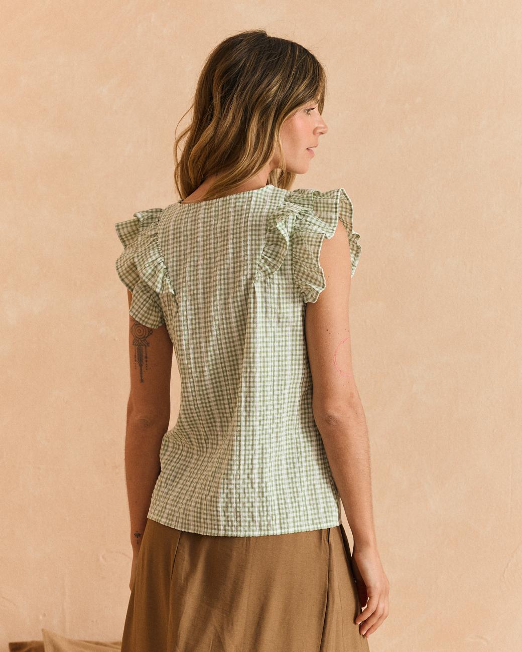 Blouse vichy Celsa