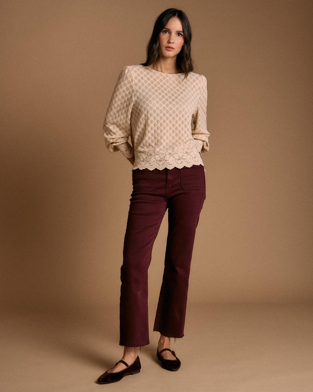 Blouse avec détails Camelia