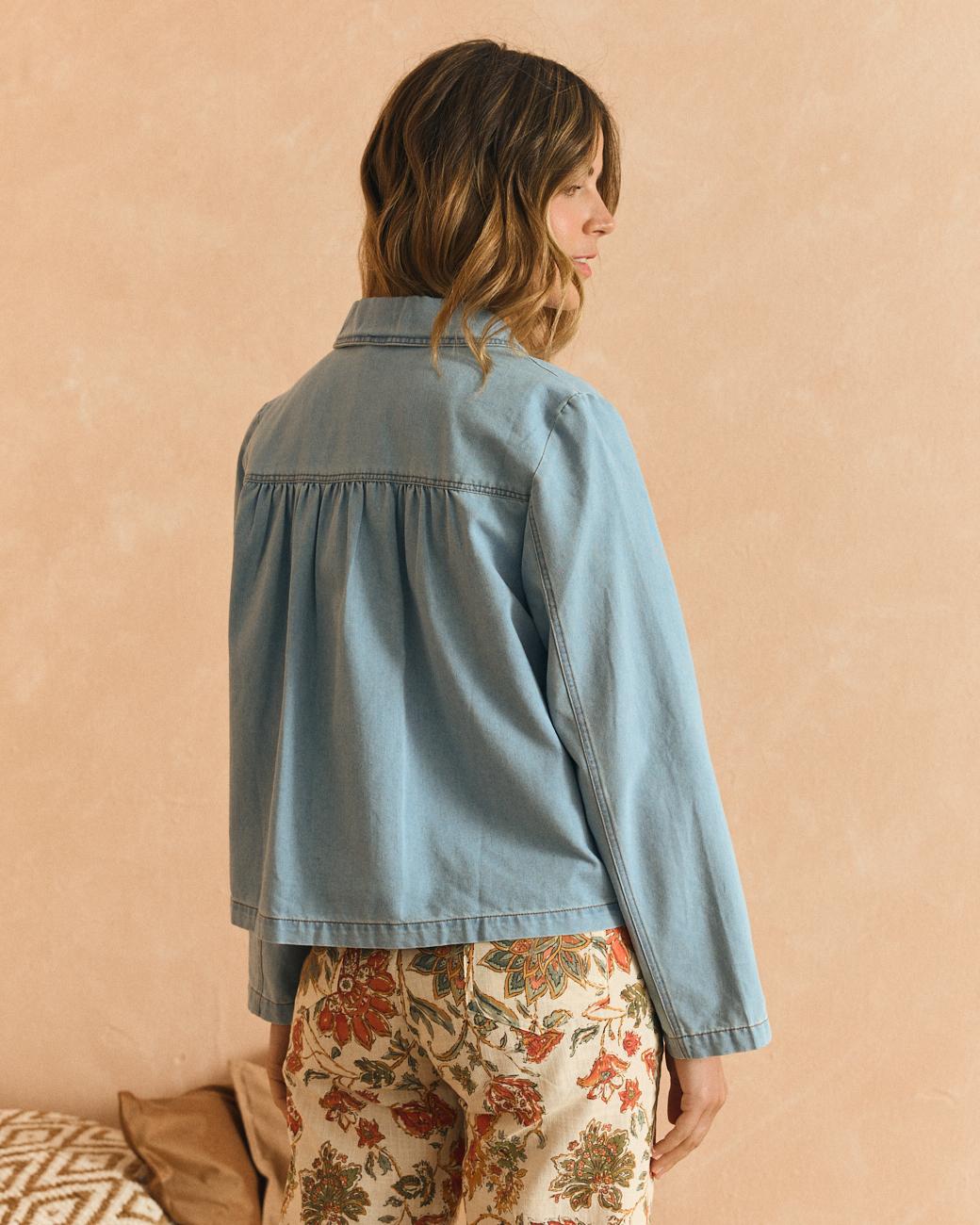 Veste en denim Sira