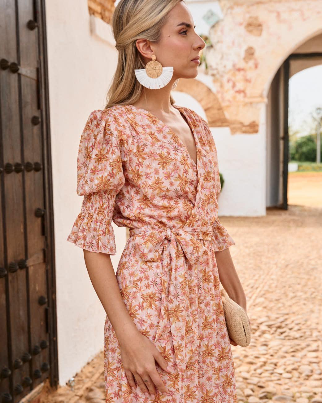 Robe fleurs Opera
