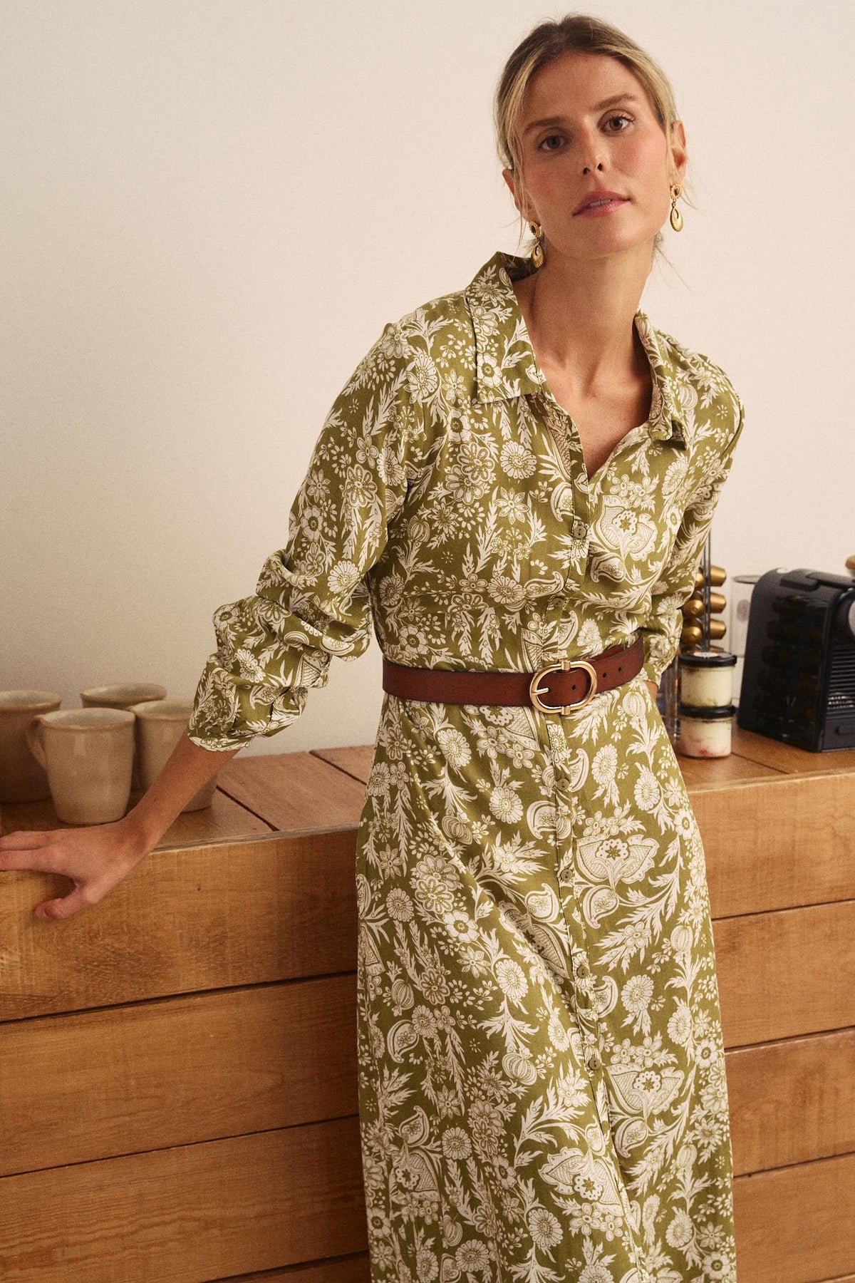 Vestido Midi Olive