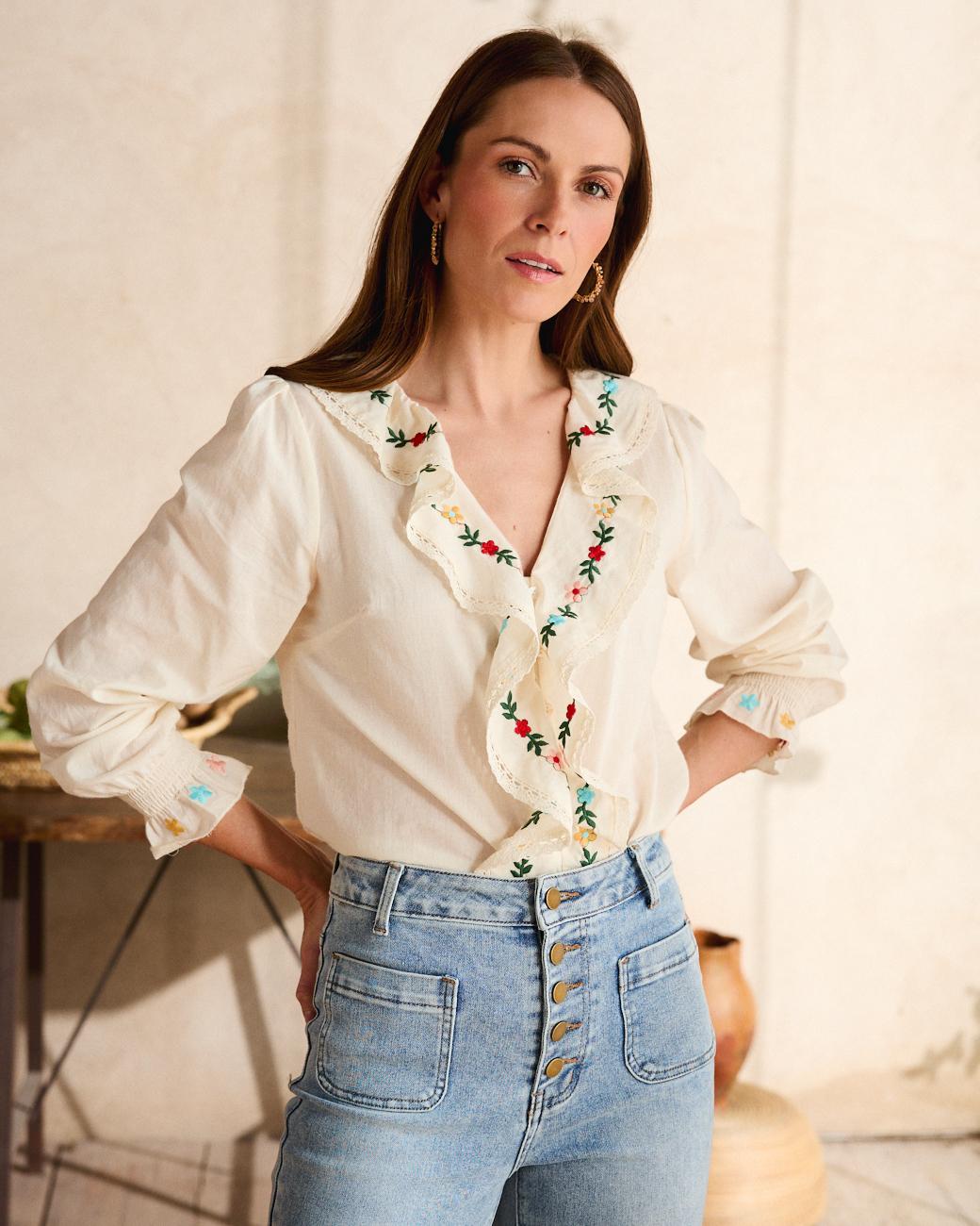 Liliana Ruffle Shirt