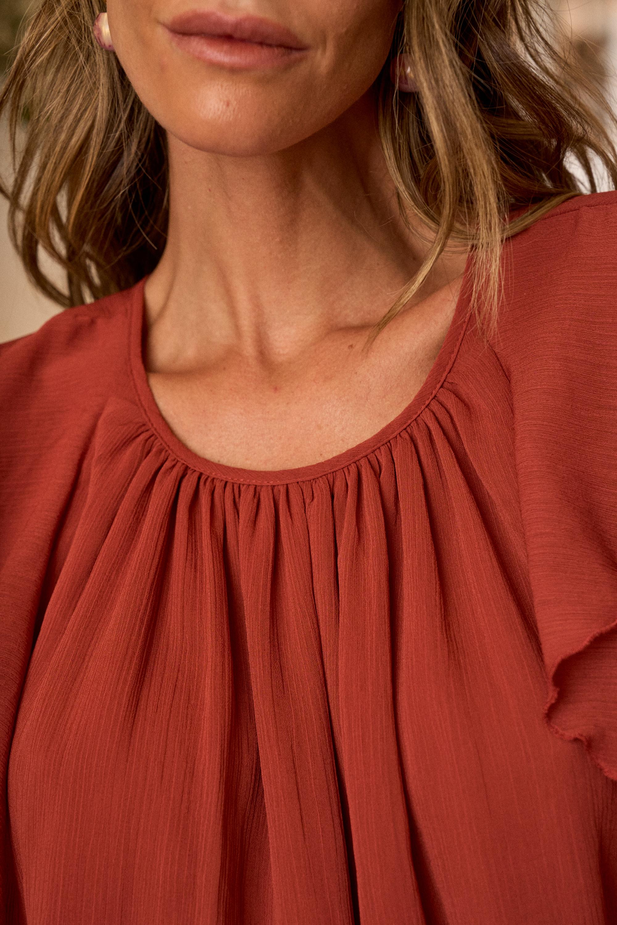Inaya Ruffle Blouse