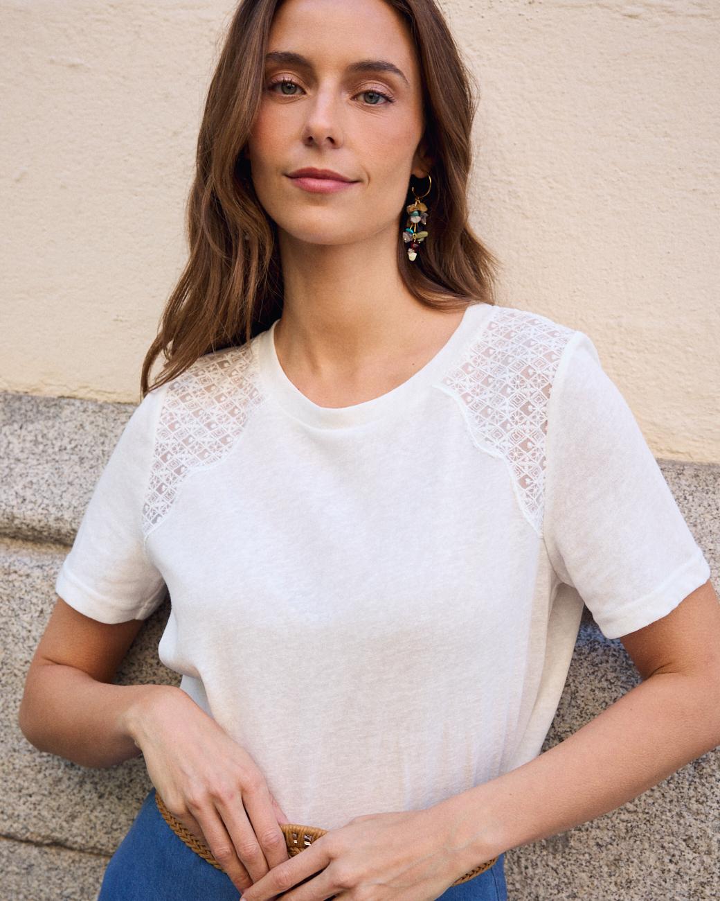 Camiseta Encaje Xana