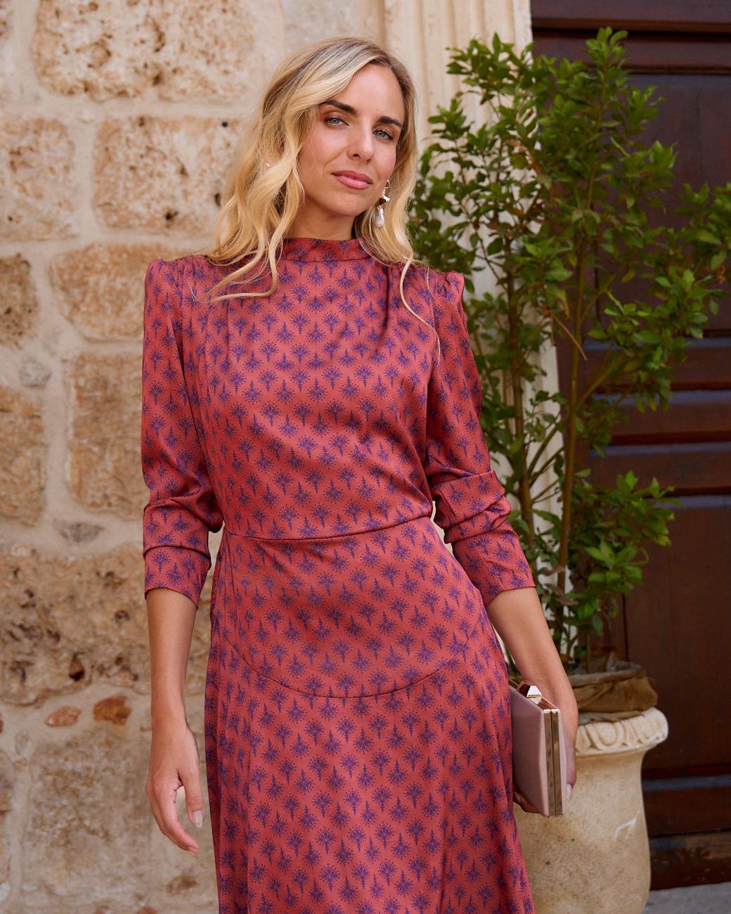 Dea Print Dress