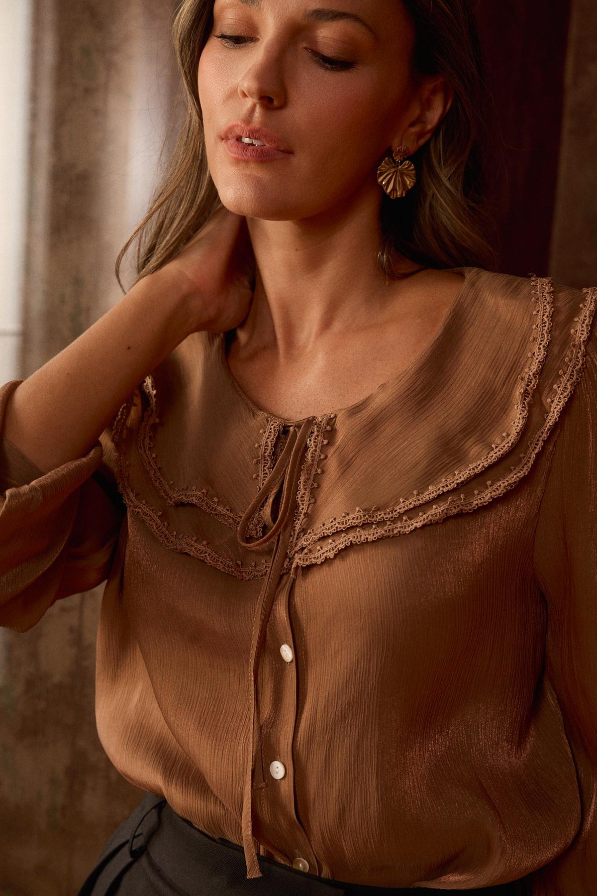 Romy Ruffled Blouse
